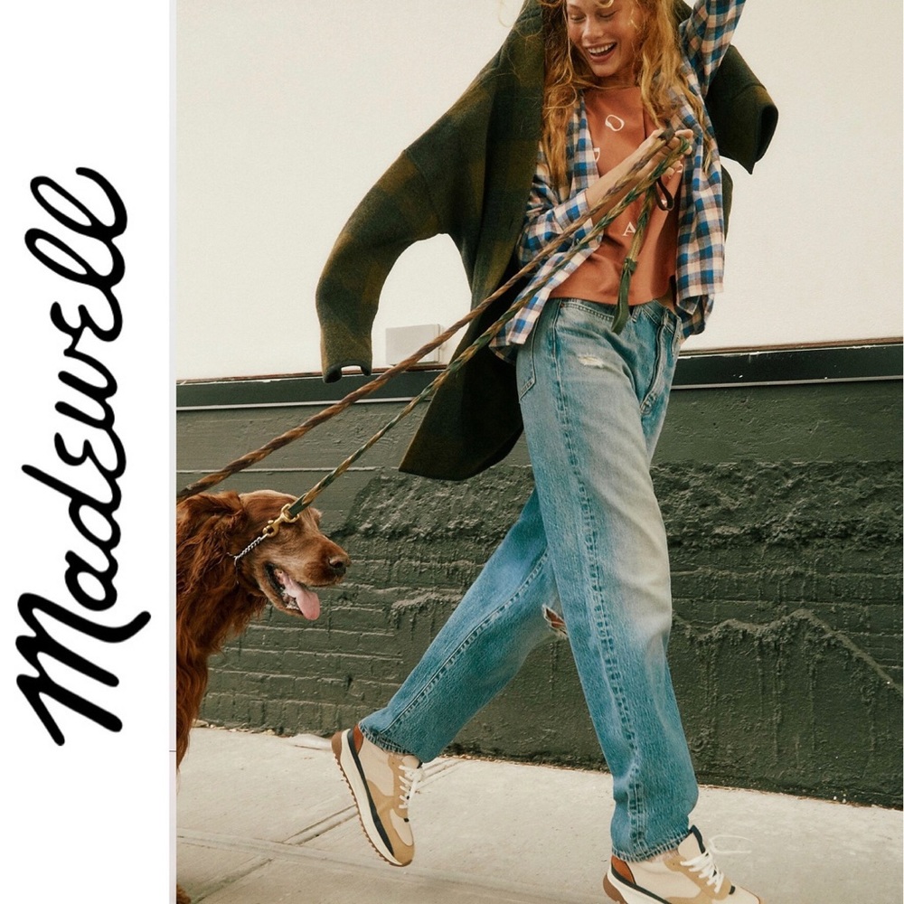 Madewell The Dadjean Duane Wash Ripped Edition Dad Jeans 90s Vintage Inspired 27 - Picture 3 of 16